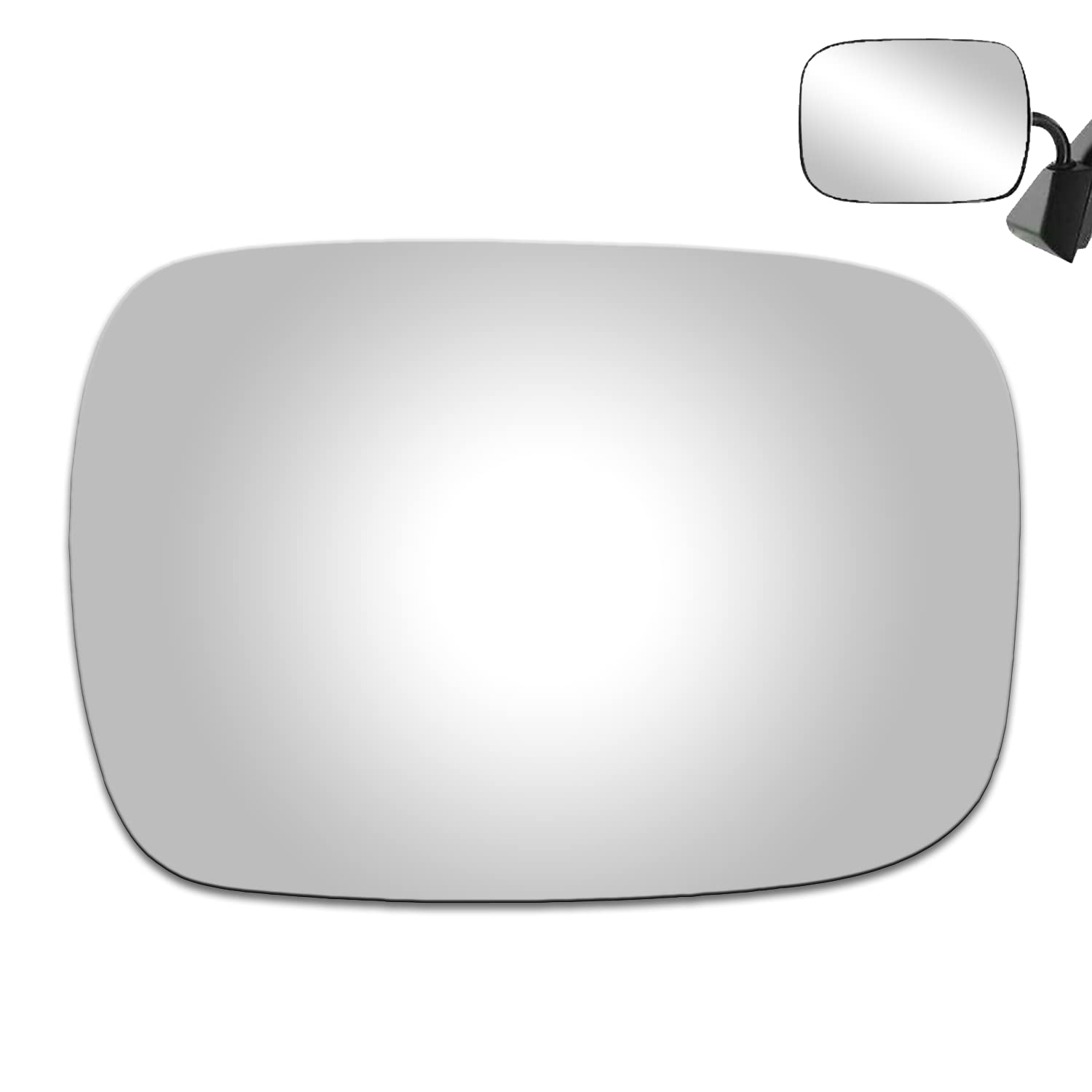 Adanz Mirror Glass Driver Side Chevy Blazer Suburban C10-30 K10-30 1500-3500 Gmc Full Size Pick-Up Yukon Jimmy