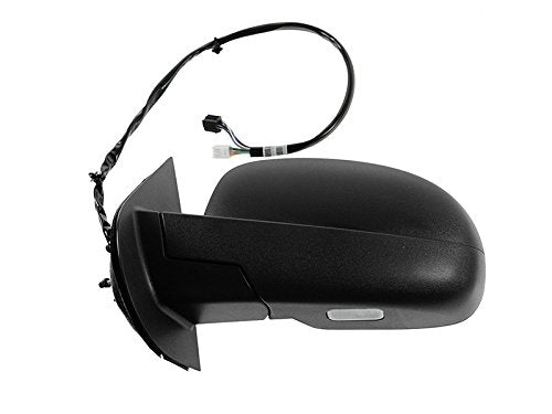 Apa Replacement Power Folding Mirror For 2007-2014 Silverado Sierra Yukon Tahoe Suburban Avalanche With 7 Dot Led Signal Power Heated Memory Puddle Light Textured Cover Driver Left Side Gm1320324