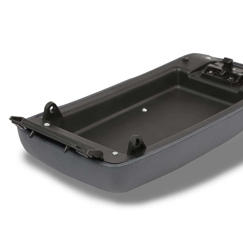 Allgood Center Console Armrest Lid Compatible With Toyota Tacoma 1995-2000,Fit Toyota 4Runner 1996-1998, Gray
