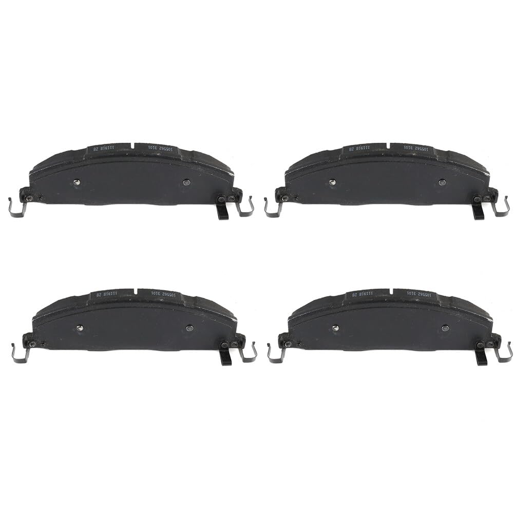 Eccpp D1400-8508 Rear Semi Metallic Disc Brake Pad Set - Fit For Dodge Ram 2500 2009-2010, 3500 2009-2010, 1500 2012, 2500 2011-