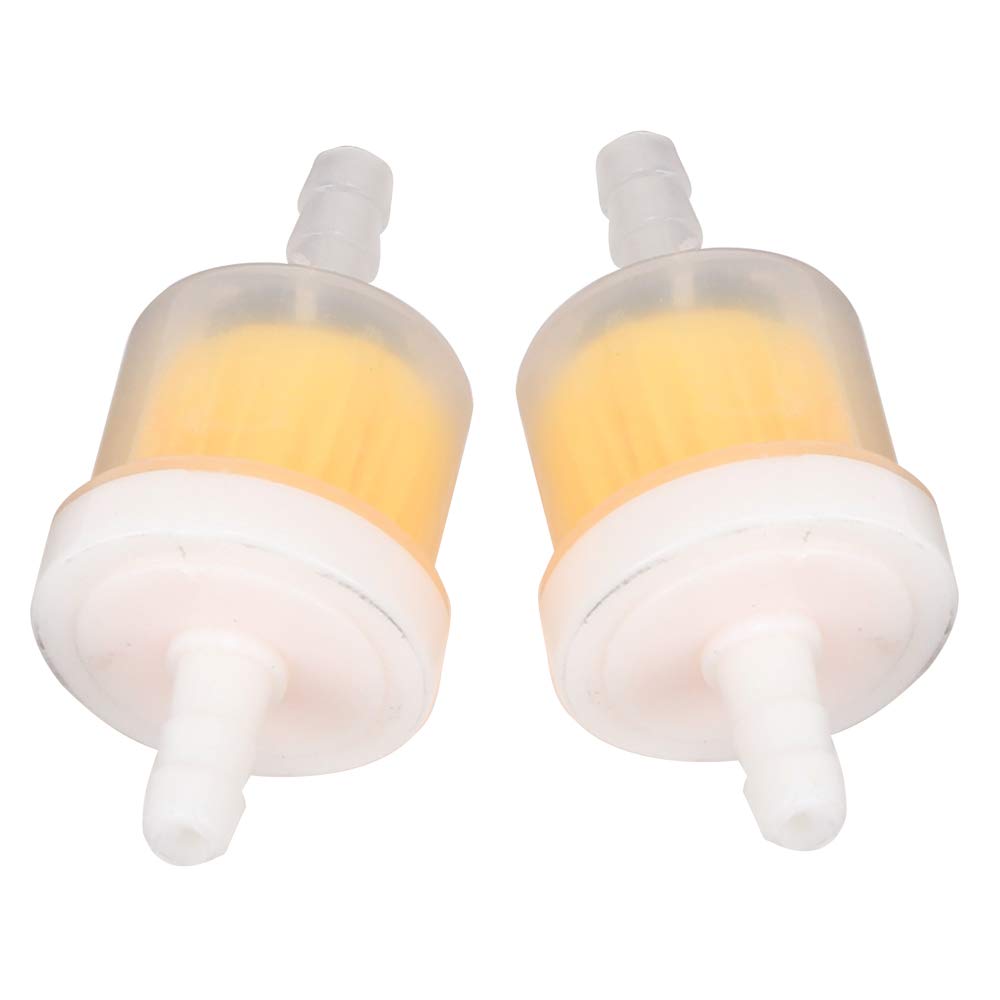 Hiaors Motorcycle Hose Petrol Fuel Line Hose Gas Oil Pipe Tube Gasoline Fuel Filter Line Clamp For Mini Moto Dirt Bike Honda Suzuki Yamaha Atv Moped Scooter Black