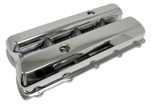 Cfr Performance Hz-9391-1 Compatible/Replacement For Oldsmobile Tall Steel Valve Covers - Chrome