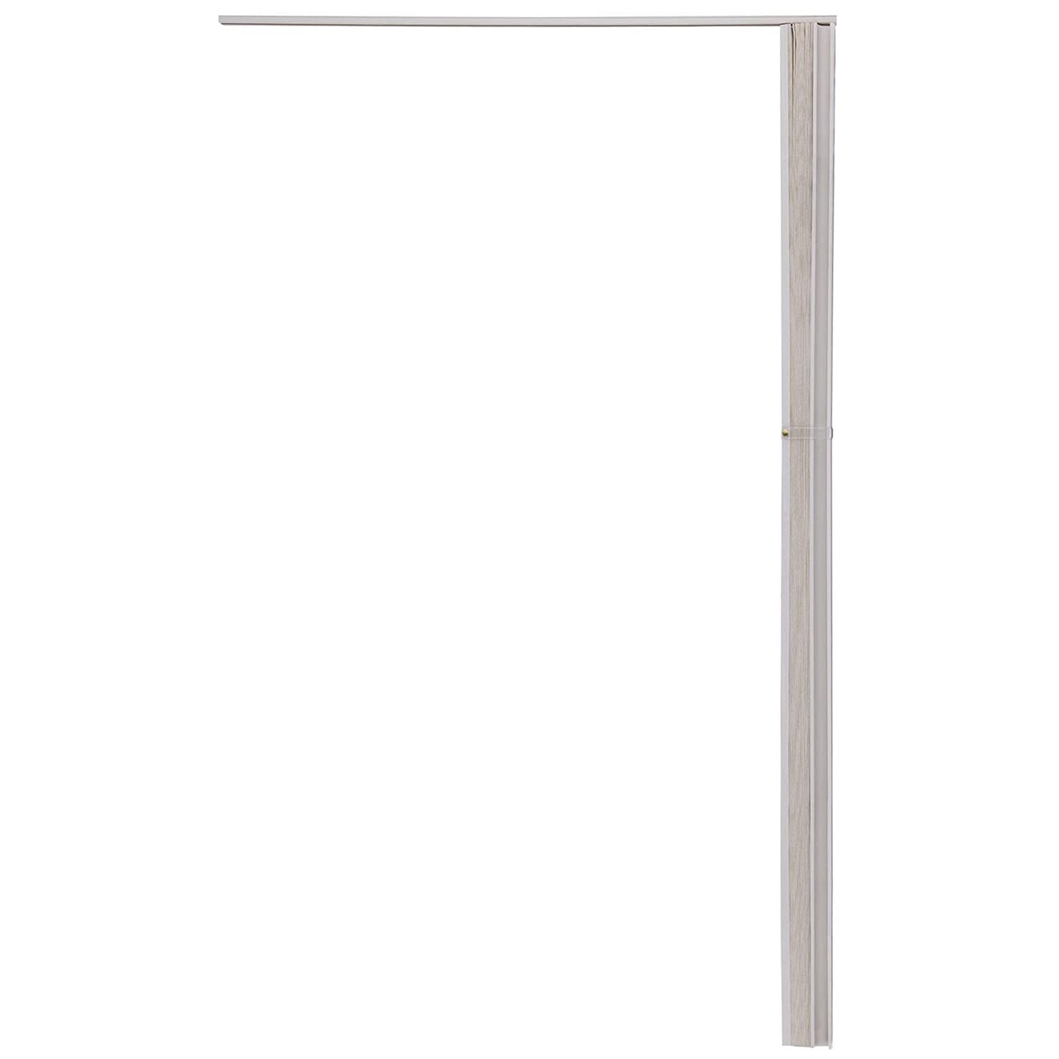 Camper Comfort RV Pleated Folding Door | RV Closet Door (48 W x 75 H, Ivory)