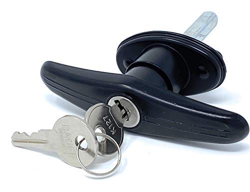 Bauer T-Handle Lock, Complete Set Of Two (One Clockwise And One Counterclockwise) | Keyed K127