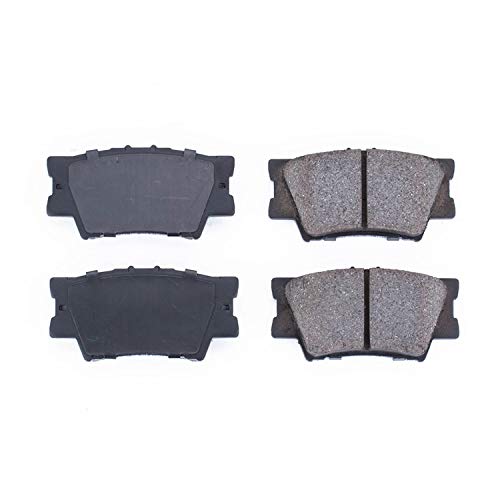 Power Stop 16-1212 Rear Z16 Ceramic Brake Pads For 2013-2018 Lexus Es300H | 2007-2018 Es350 | 2008-2018 Toyota Avalon | 2007-2022 Toyota Camry [Application Specific] | 2006-2018 Toyota Rav4