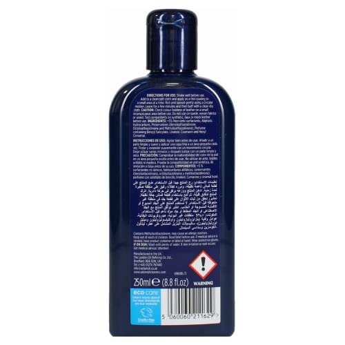 Astonish Leather Conditioning Cream - 250ml Cleaner & Polish for Car Seats, Furniture, Shoes & More - Moisturizes & Protects