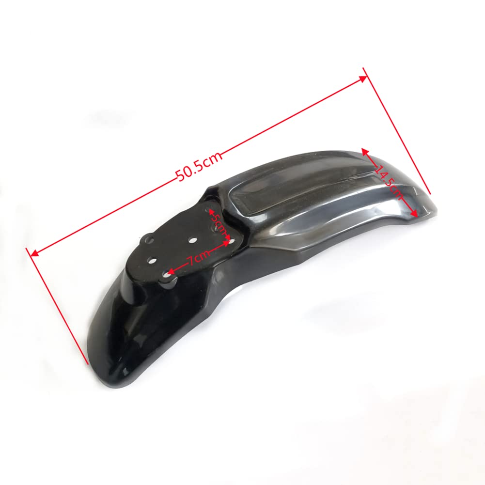 ZTDZZH CRF70 black full fairing plastic fairing (including mounting screws) motorcycle fender body cover for CRF70 cc pit type l