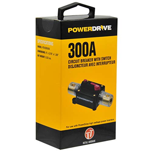 Powerdrive 300 Amp Circuit Breaker With Switch