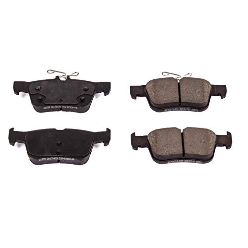 Power Stop 16-1833 Z16 Rear Ceramic Brake Pads For Ford Edge, Ford Escape, Ford Fusion, Ford Police Responder Hybrid, Ford SSV P