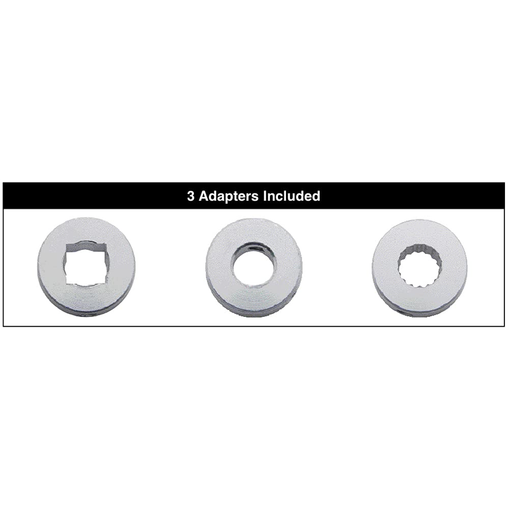 United Pacific 24039 CNC Milled Billet Aluminum Door Handles, Universal Fitment, Fits Most Ford/Chevy/Mopar Handle Shafts, Brush