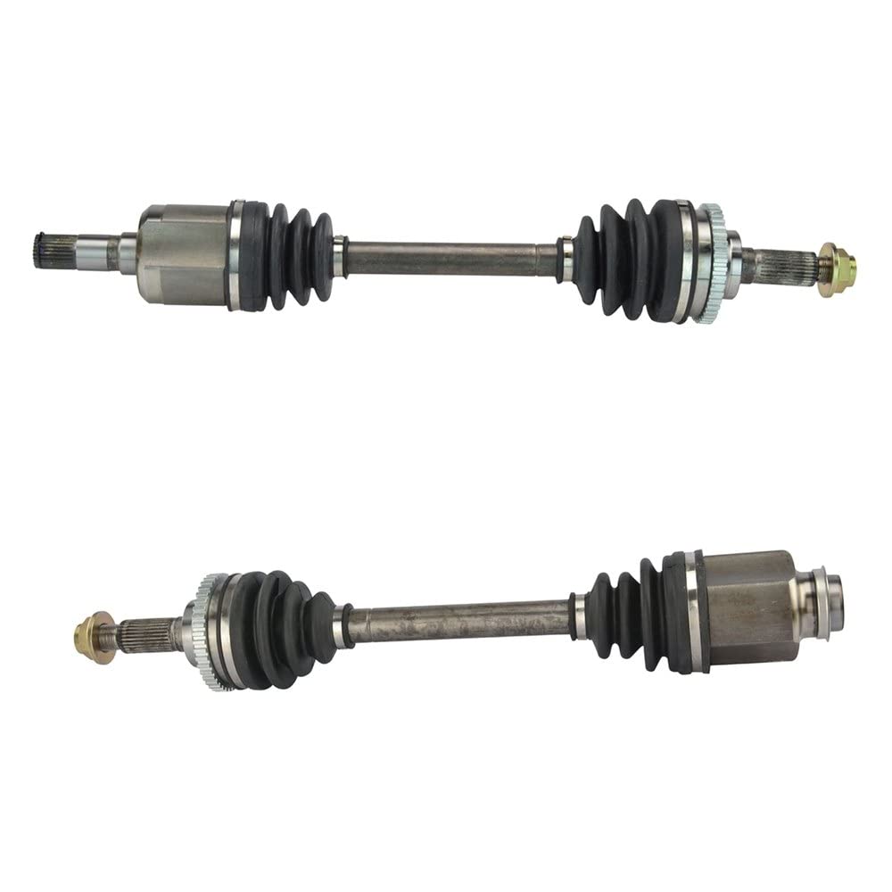 Trq Front Cv Axle Shaft Assembly Set Compatible With 1993-1997 Ford Probe 1993-2002 Mazda 626 Mx-6