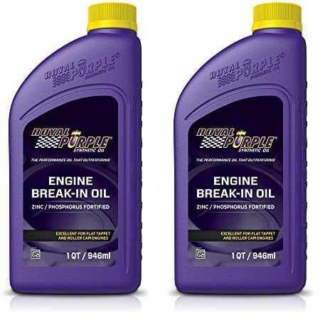 Royal Purple 11487 High Performance Engine Break-In Oil - 1 Quart Bottle (Pack Of 2)