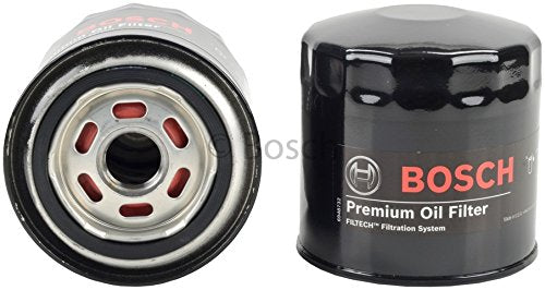Bosch 3410 Premium Oil Filter With Filtech Filtration Technology - Compatible With Select Cadillac, Dodge, Ford E-150, E-250, E-