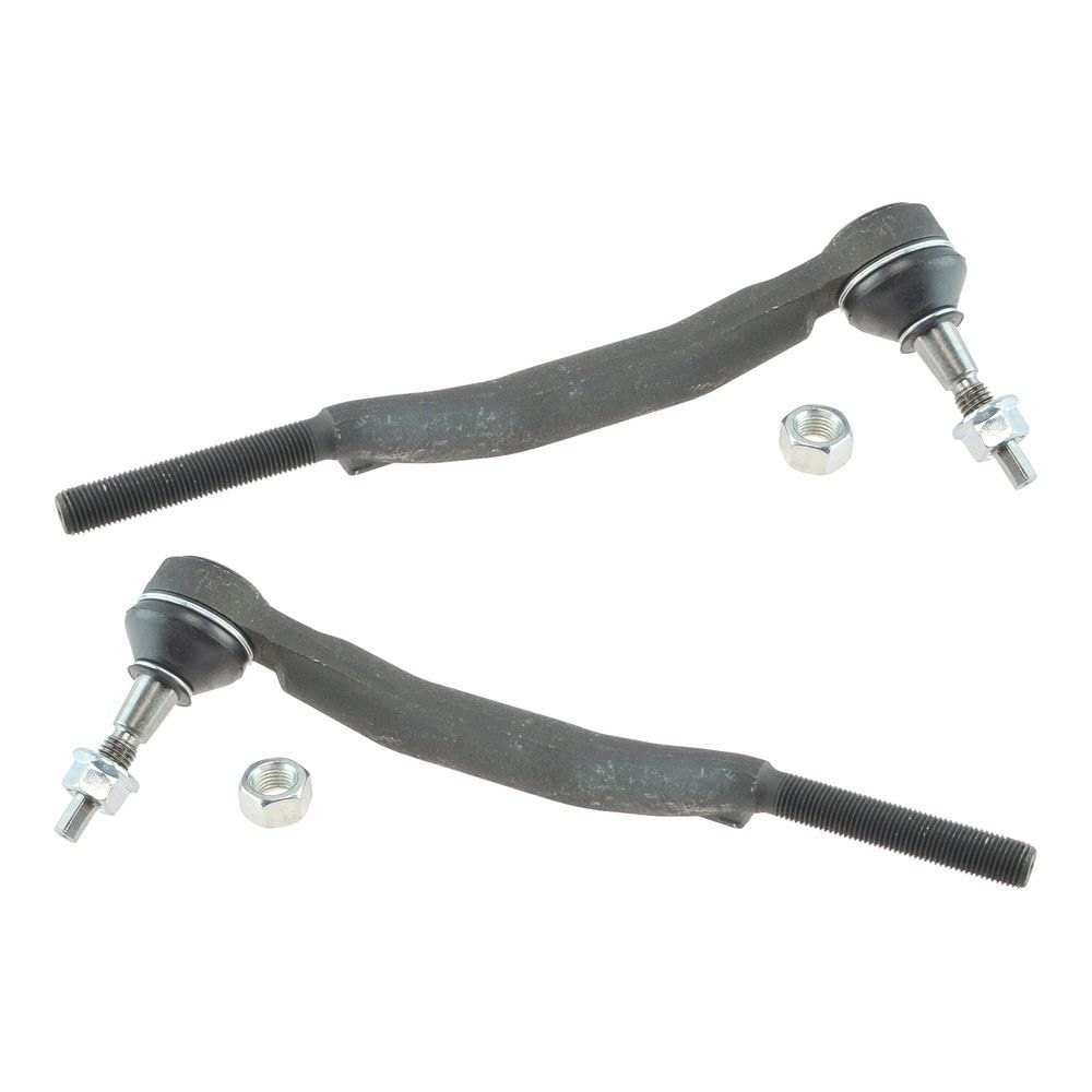 TRQ Front Outer Tie Rod Set Compatible with 2005-2011 Cadillac STS