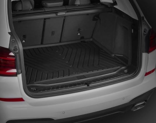 3W 2018-2024 Bmw X3 Cargo Liner, All Weather Tpe X3 Accessories Custom Fit For Bmw 30I M40I M Car Mats (Only For Car Without Spa