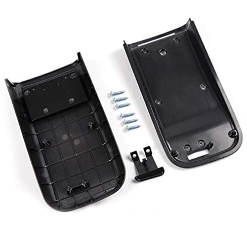 PIT66 Center Console Lid Armrest Cover with Latch & Screws Compatible with Chevy Trailblazer 2002-2009 Envoy/Compatible with Old