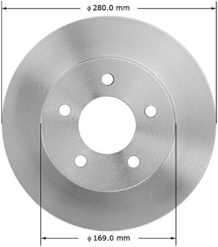 Bendix Premium Prt1602Fc Front Brake Rotor For Jeep Cherokee 1999-1990, Cherokee 2001, Comanche 1992-1990, Grand Cherokee 1998-1