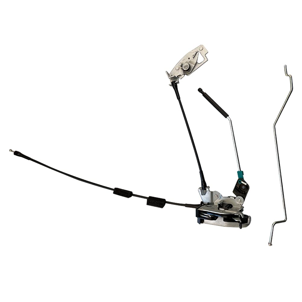 Unikpas Door Latch Assembly w/Cable & Rod for Ford E150 E250 E350 Rear Right Cargo Door, Compatible Replacement 6C2Z-15431A02-AA