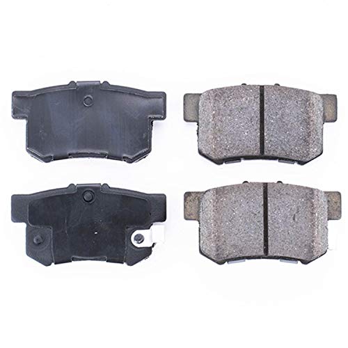 Power Stop Rear 16-537 Z16 Evolution Ceramic Brake Pads For Acura CL ILX Integra Legend RL RSX TL TSX Vigor | Honda Accord Civic