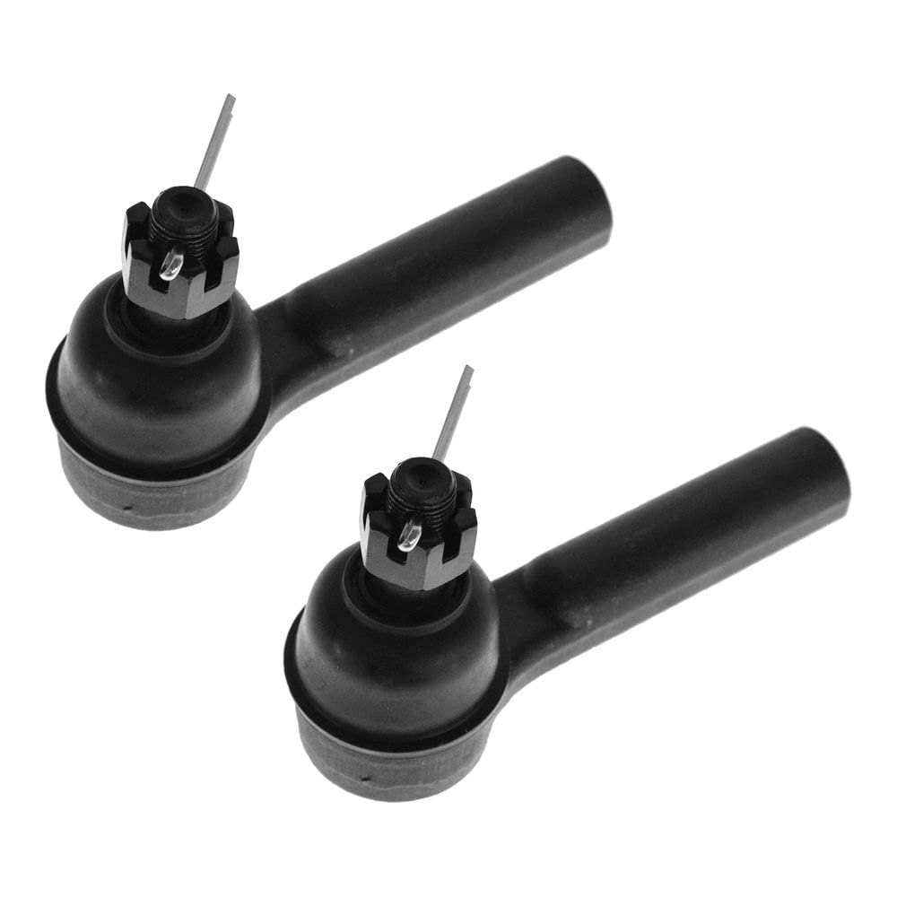 TRQ Front Outer Tie Rod Set Compatible with 2002-2008 Dodge Ram 1500 2003-2010 Ram 2500 Ram 3500