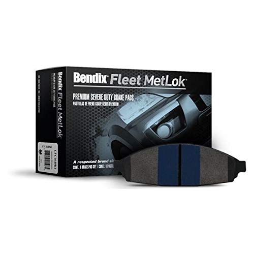 Bendix Fleet Metlok Mkd1707Fm Semi-Metallic Rear Brake Pads For Select Models Cadillac Escalade,Escalade Esv,Chevrolet Cheyenne,