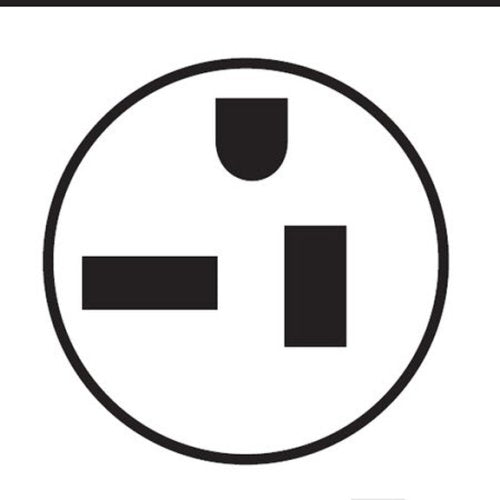 Parkpower By Marinco 200Bbi.Rv Front Mount Rv Inlet, 20A, 125V, Black