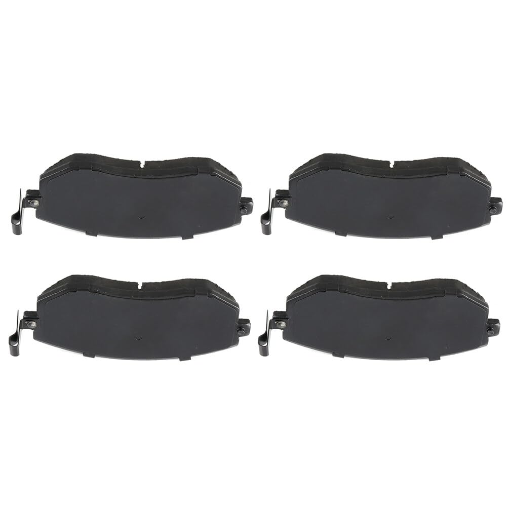 Cciyu D929 Front Semi-Metallic Disc Brake Pads Kit - 4Pcs For Saab 9-2X (2005-2006), Subaru Impreza (2002-2010), Legacy (2002-20