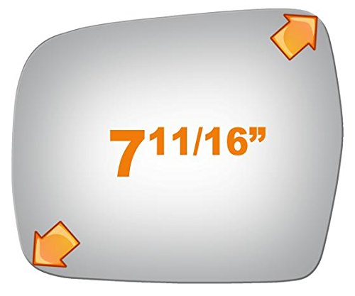 Burco 2286 Driver Side Replacement Mirror Glass For 1993-1995 Toyota T100