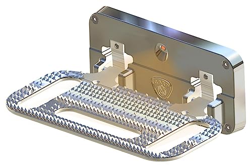 Carr'S 195002: Hd Mega Ladder Rack Step - Polished - Chevy Express/Gmc Savana (Step Not Illuminated) - (Single)