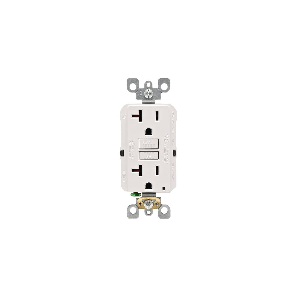Leviton, Pack of 1, White R02-GFNT2-0KW