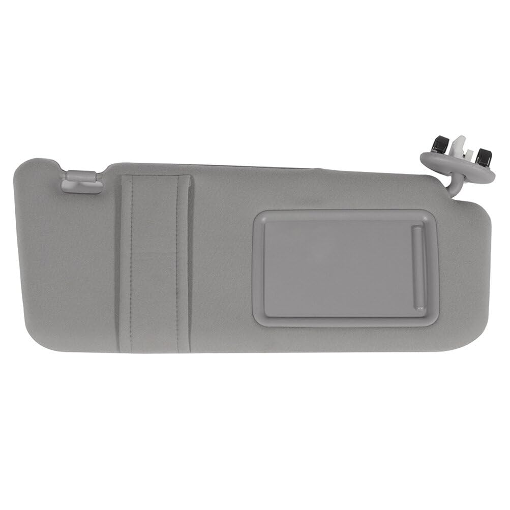 Scitoo Grey Right Passenger Side Sun Visor Compatible For Toyota For Camry 2006-2011, Car Sun Visor With Sunroof Without Lights