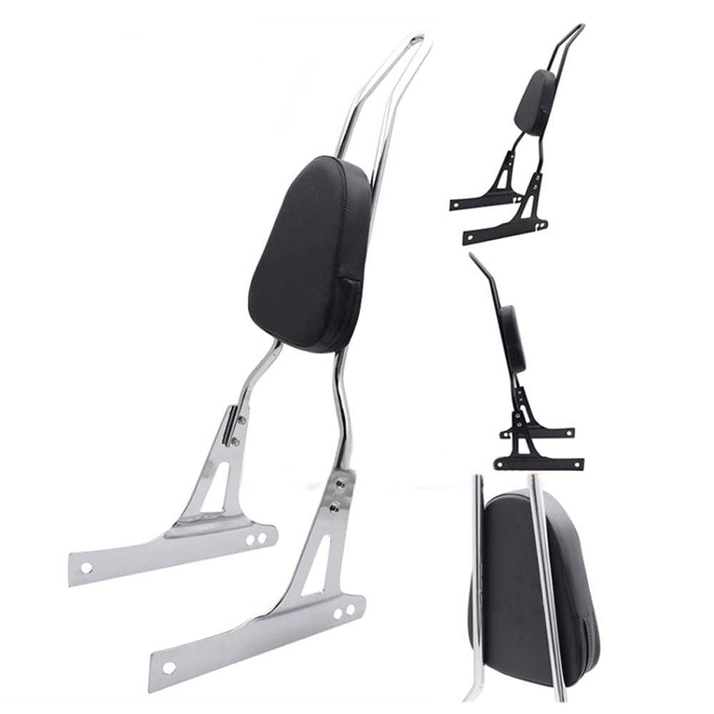 Lo.Gas Motorcycle Rear Seat Backrest Sissy Bar Back Rest For Harley-Davidson Dyna Fxd Fxdb Fxdc Fxdl Streetbob Wide Glide Low Rider