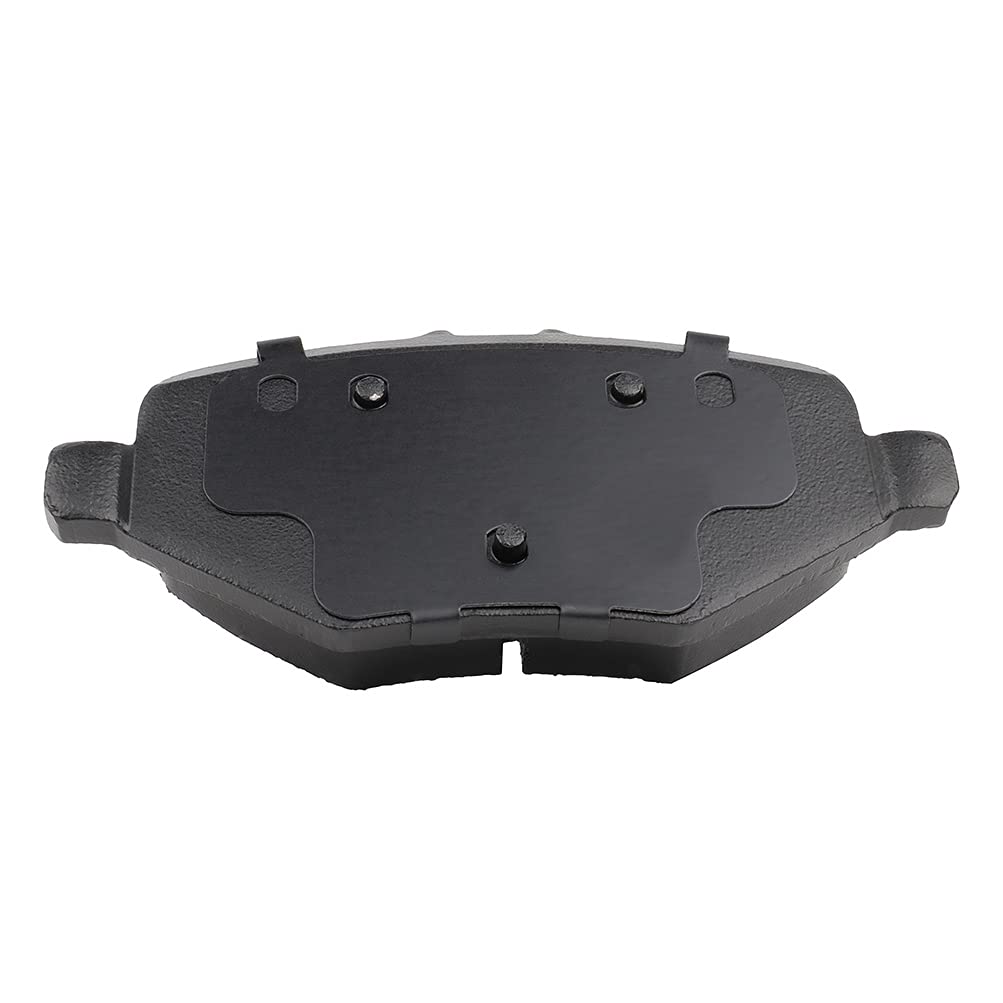 Cciyu D1612 Rear Ceramic Brake Pads Kits 4Pcs Fit For Chevy Cobalt,Hhr,For Malibu, For Ford Explorer,Flex,Special Service Police