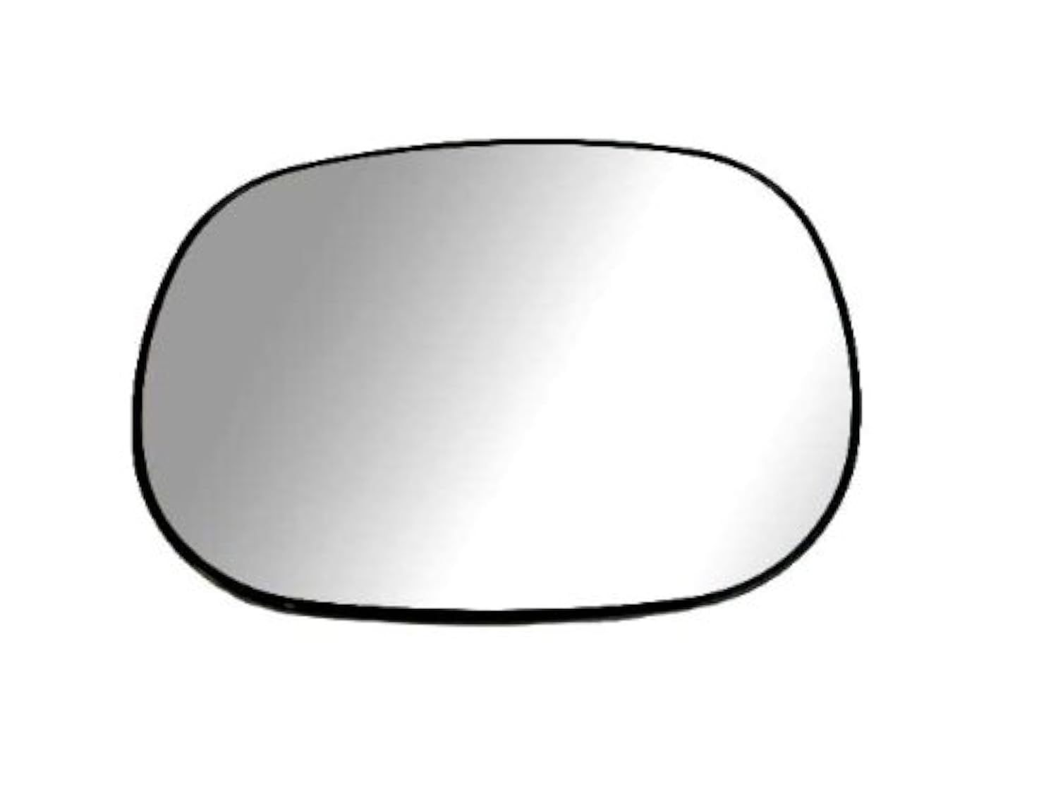 Driver Side Non-heated Mirror Glass w/backing plate, Dodge Dakota Pick-Up, Durango, Full Size Van, Pick-Up, foldaway mirrors, 6 5/8&quot; x 9 1/4&quot; x 9 3/8&quot;