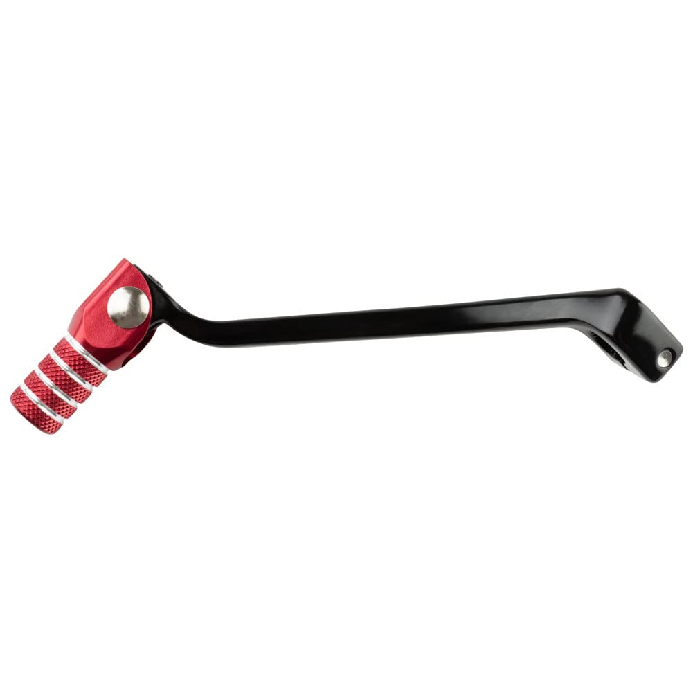 Tusk Folding Shift Lever Black/Red Tip For Honda Crf250R 2018-2022