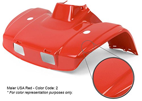 Maier Usa Side Panels Compatible/Replacement For Honda Atc 250Es Big Red - Red - 118972
