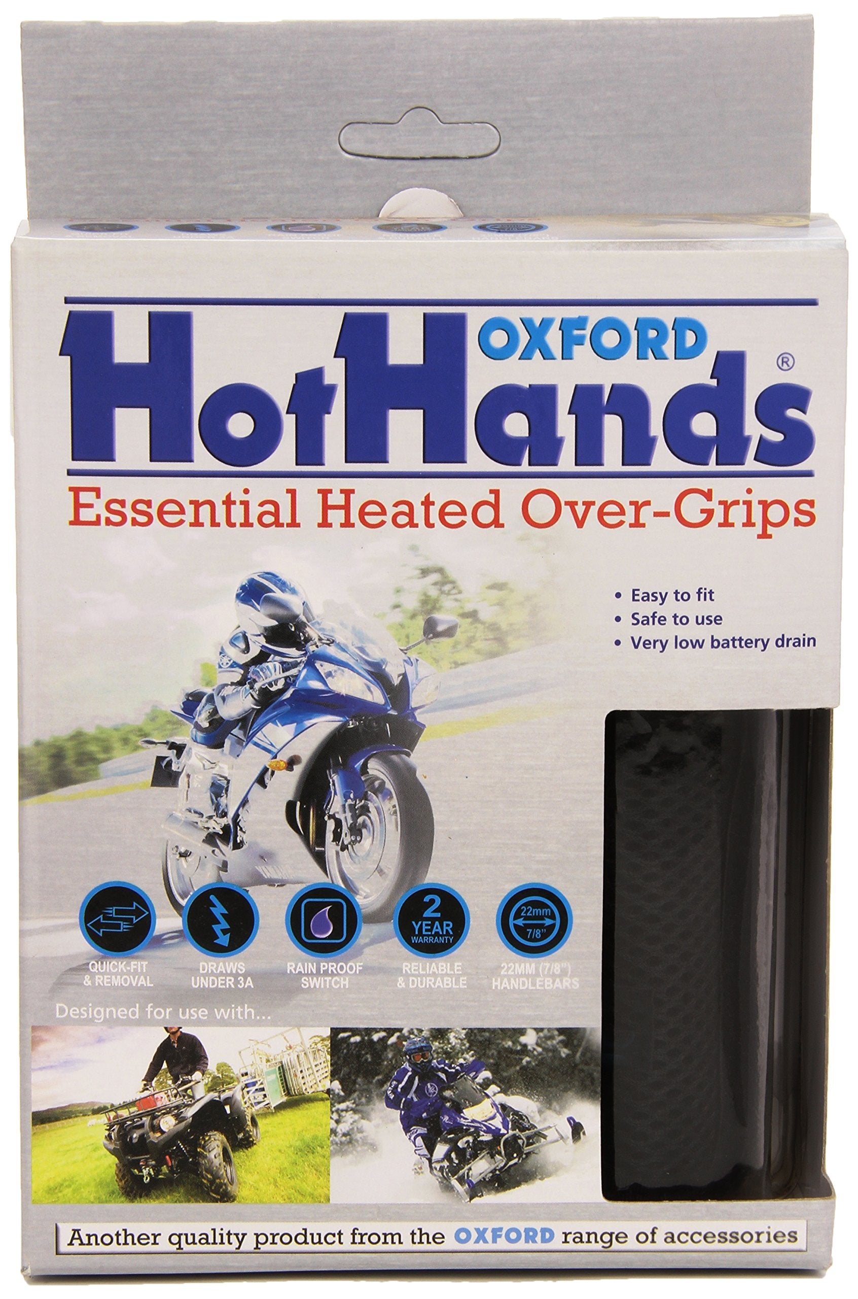 Oxford - Essential Hothands (Temperature Controlled Motorcycle Grips)