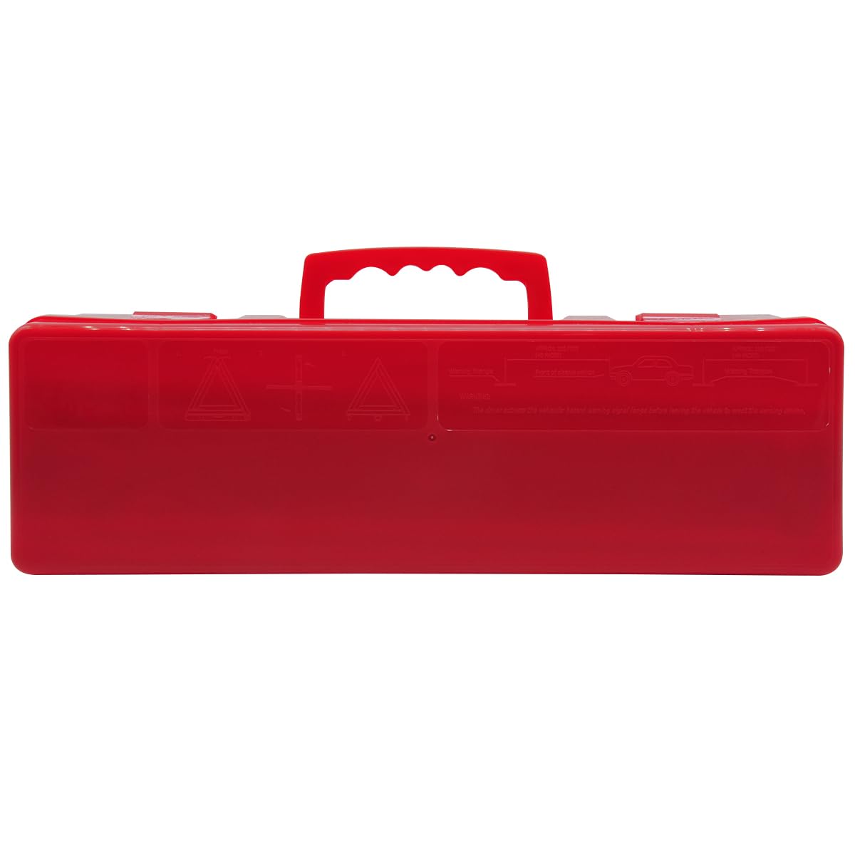 Roadpro Rp9113Pk 3 Pack Warning Triangle Dot Approved 17X17-Inch Reflective Warning Road Safety Triangle Kit-Orange