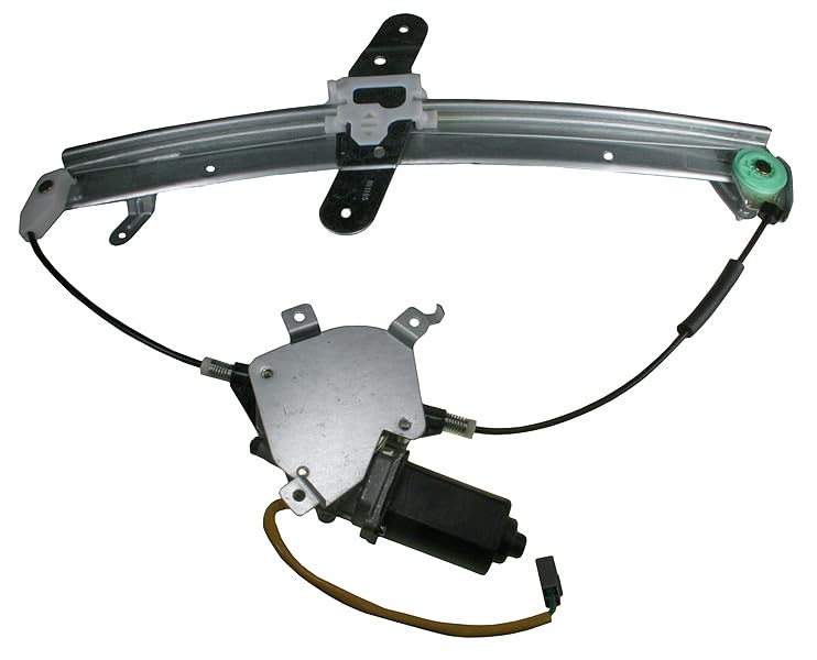 Trq Front Right Power Window Regulator & Motor Assembly Passenger Side Compatible With 1998-2011 Lincoln Town Car