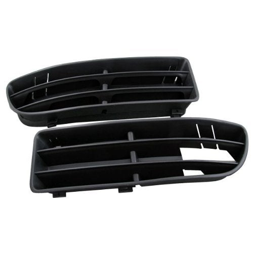 Front Pair Left & Right Lower Insert Vent Grille Fit For Volkswagen Vw Jetta Bora Mark Mk4 1999 2000 2001 2002 2003 2004