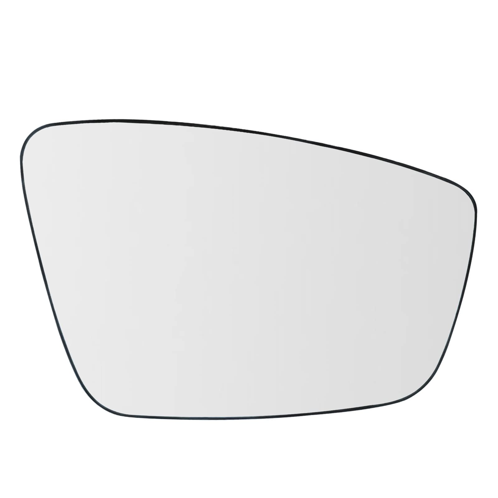 Passenger Side Mirror Lower Glass Replacement For 2011 2012 2013 2014 2015 2016 2017 2018 Volkswagen VW Passat Jetta Beetle - Fo