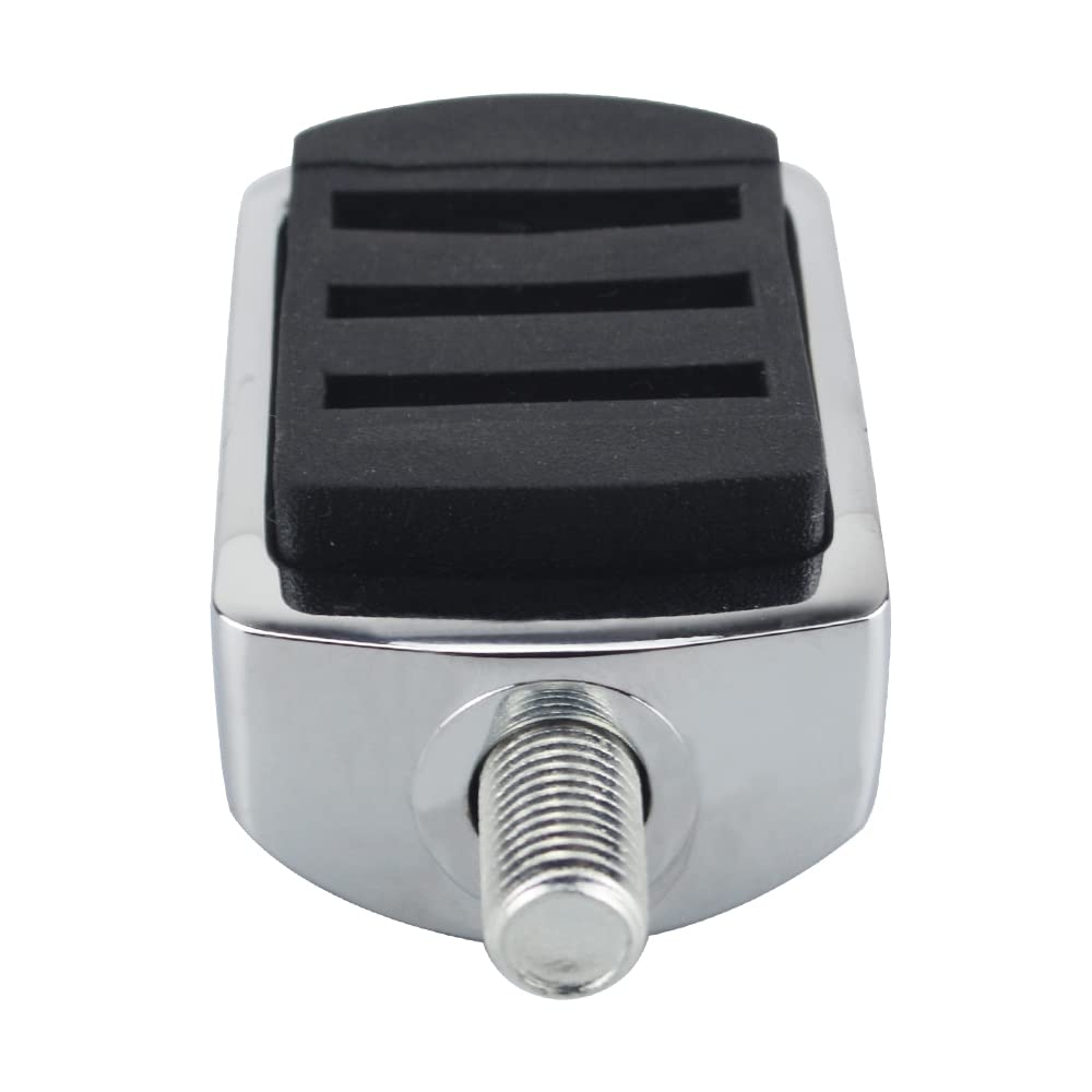 Wowtk Chrome Streamliner Heel/Toe Shifter Peg For Harley All Models Touring Road King Road Glide Street Glide Electra Glide And 2008-Later Trike,Fl Softail Iron 883 1200 Xl1200 Xl883 Models