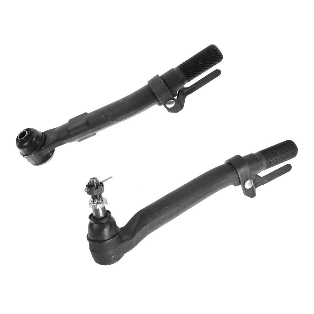 Trq Front Outer Tie Rod Set Compatible With 2005-2022 Ford F-250 Super Duty F-350 Super Duty 2005-2010 F-450 Super Duty F-550 Su