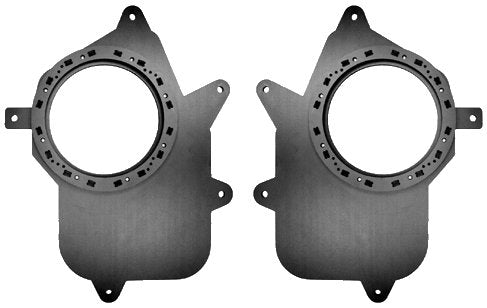 Front Door Speaker Adapter Spacer Rings Fits 1998-2005 Lexus Gs300 / Gs400 - Sak002_5534-1 Pair