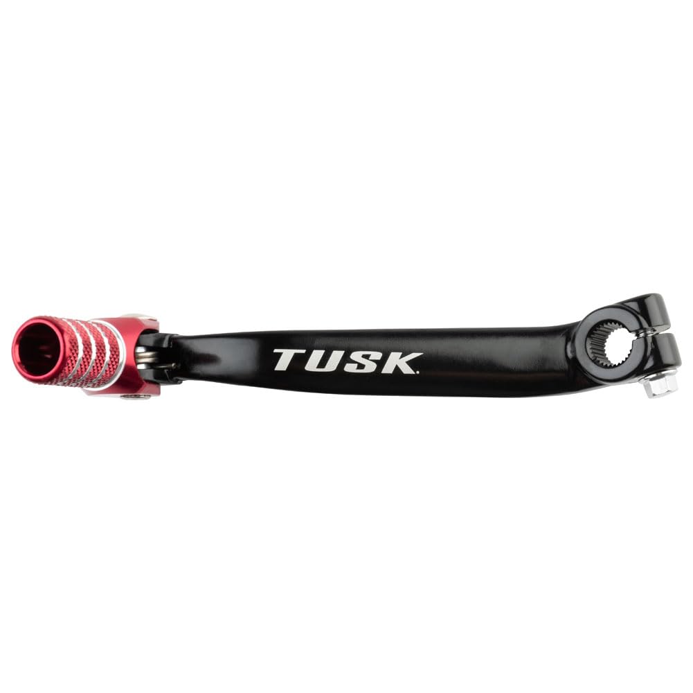 Tusk Folding Shift Lever Black/Red Tip For Honda Cr85R 2003-2007