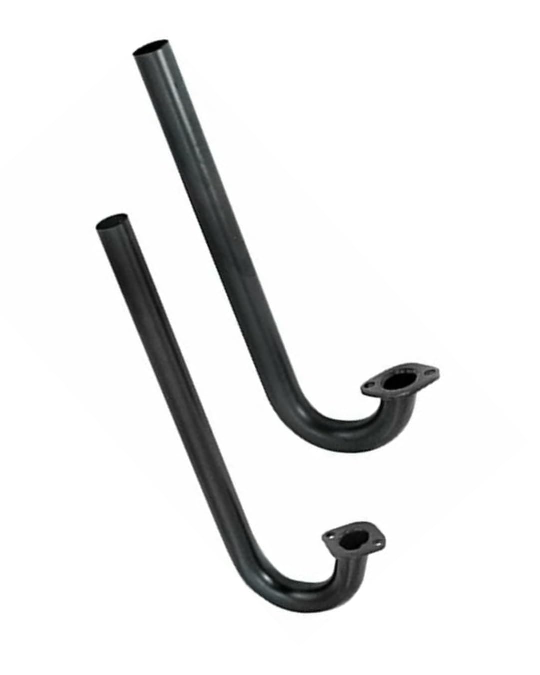Heater Box J Tube, Slip Joint, Raw Steel, Pair, Compatible with Dune Buggy