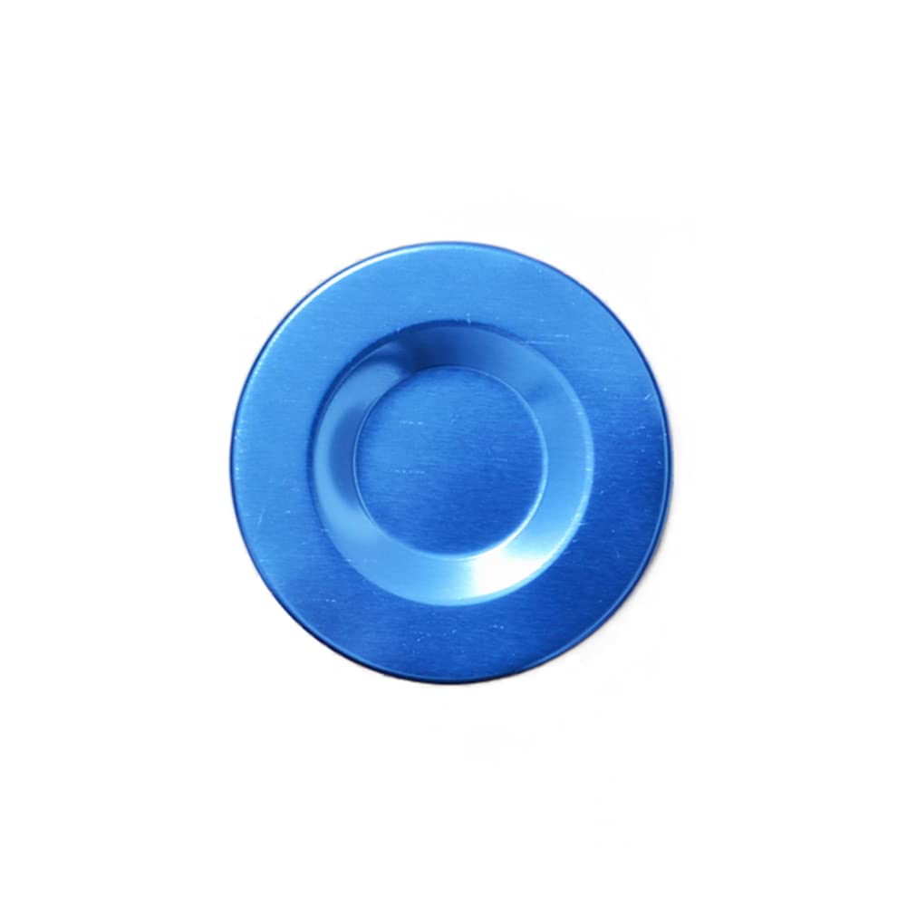 Auto Car Universal Rubber End Clamp On 25Mm 1' Intake Air Filter Blue
