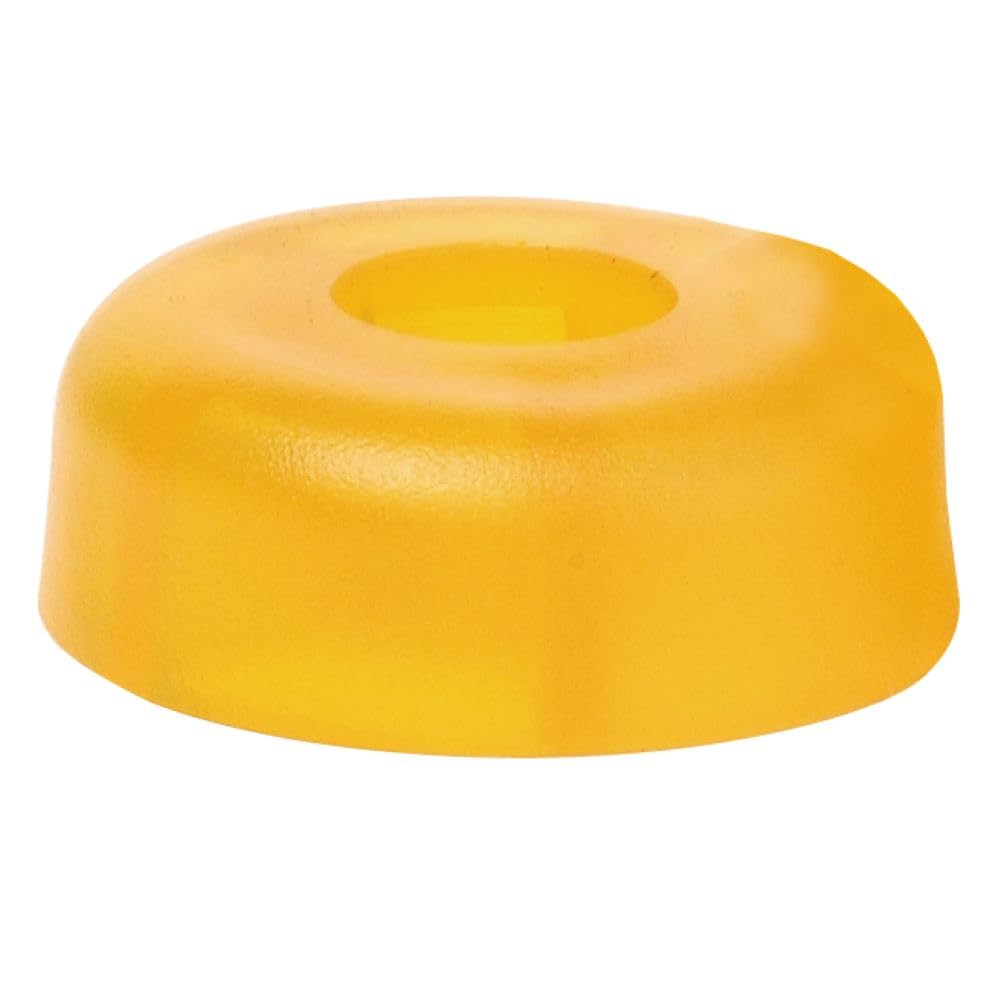 Tie Down Engineering 86198 Hull Saver Cap End 5/8'''' X3-1/2 Amber, Yellow, Standard