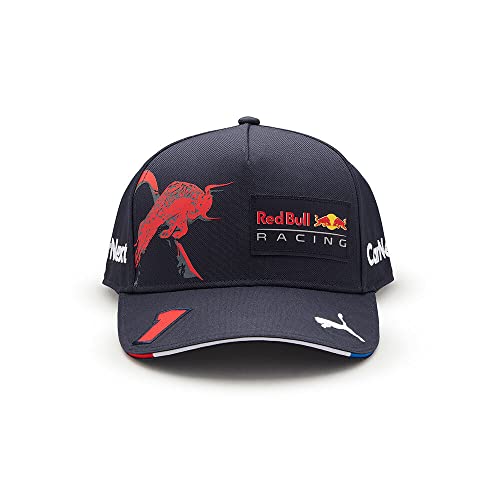 Red Bull Racing Max Verstappen 2022 Team Cap - Unisex Navy - One Size Official Formula 1 Merchandise