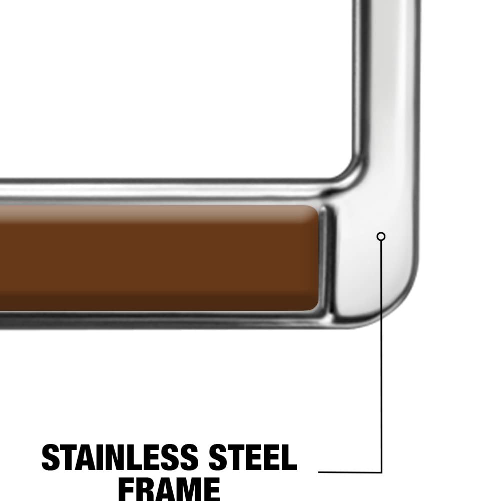 GRAPHICS & MORE Metal License Plate Frame - Lehigh University Mountain Alumni Logo - Full Size, One Size